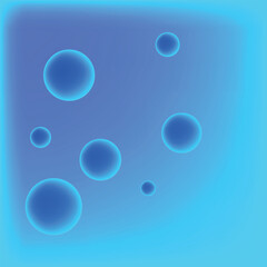 Water Bubble Background 3d Design 