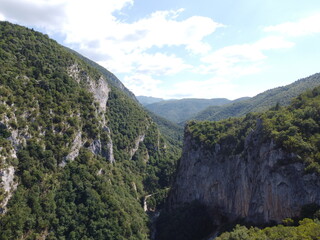 Şeker Canyon  in Yenice forests is very beautiful in spring