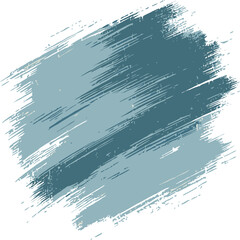 Blue Grunge Brush Stroke Texture – Abstract Paint Smear Background Element