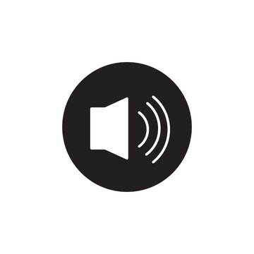Volume up editable icon vector illustrator