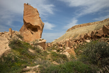 Path Through Cappadocia's Fairy Chimneys