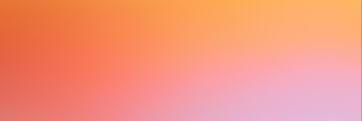 Soft pastel gradient background from orange to peach,