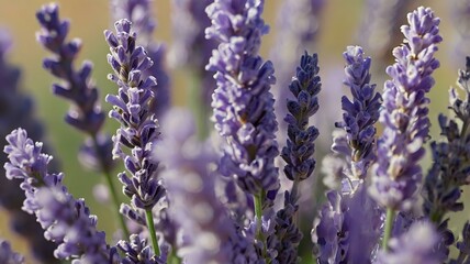 Obraz premium lavender flowers in the garden