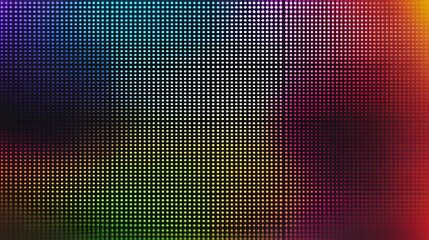 Colorful led screen display background texture pattern light technology abstract wallpaper design for presentation