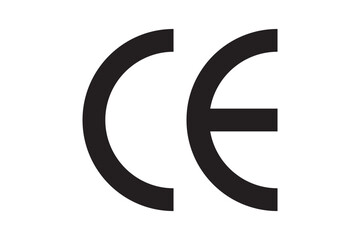 CE marking icon vector