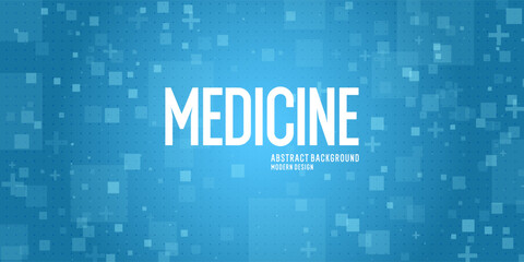 Poster for medical clinics. An illustration on the topic of the healthcare system. Health and treatment. A template for posting information. Abstract background, design elements.