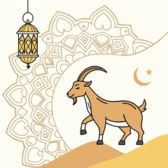 goat on a farm