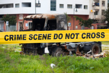Crime scene do not cross - Cordon Tape