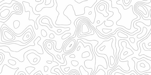 Modern location discovery vector topo map design White background with topographic world grid wave Topographic map geographic line texture.	
