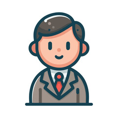 
illustration design of an auditor