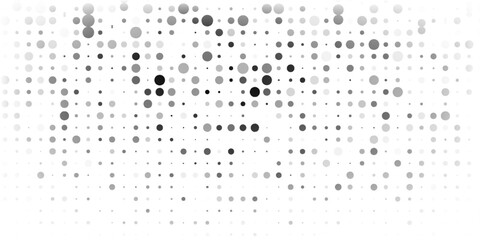 Abstract geometric blue background frame. Vector texture of chaotic hexagons, particles, fragments. A group of cells, an information grid. Banner for business, technology, medicine, presentations.