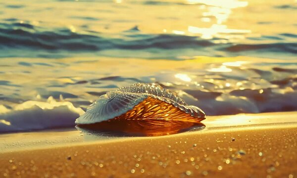 shell on the beach