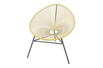 Yellow Acapulco Chair 3D Model