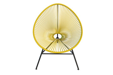 Yellow Acapulco Chair 3D Model