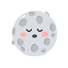 Fototapeta premium Moon sleep