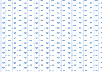 【日本の伝統模様】竹のシームレスパターン（青系） / Take – Japanese Traditional Bamboo Pattern (Blue Tones)