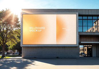 Sunny Billboard Mockup