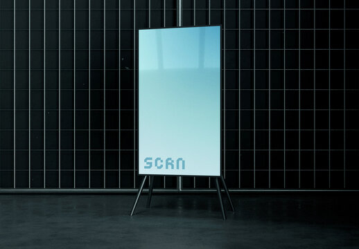 Vertical Screen Mockup