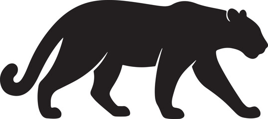 a clouded leapard vector