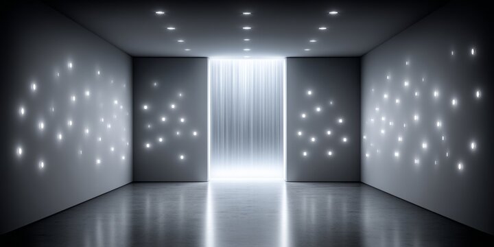 A shadowy analytics chamber with glowing runes representing digital conversions