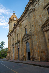 Basilica Cathedral of Our Lady of Socorro in the city of Socorro, Santander, Colombia