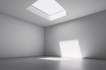 Minimalist Modern Interior with Natural Light