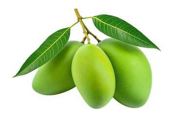 Raw Mango Bunch Green Free PNG and Clipart