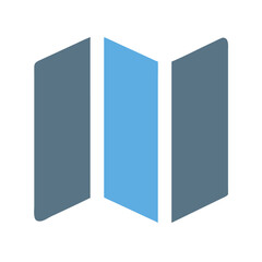 fold collapsed navigation menu icon design