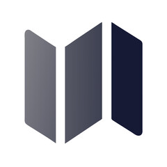 fold collapsed navigation menu icon design