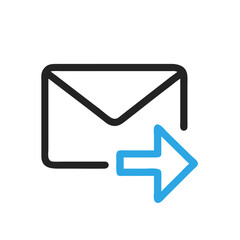 forward email arrow icon design