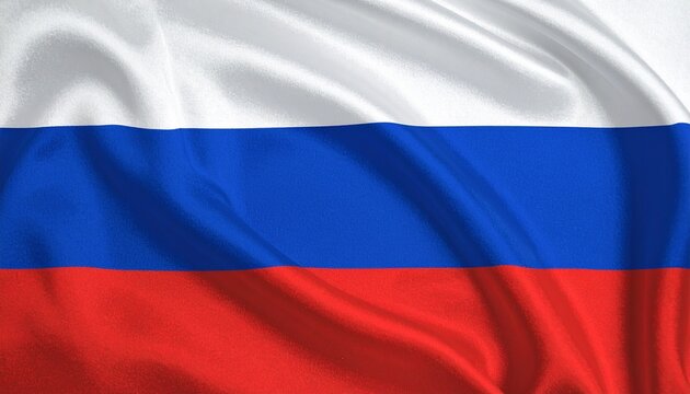 russian flag waving