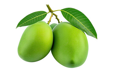 Raw Mango Bunch Green Free PNG and Clipart