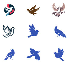 Dove editable vector  design