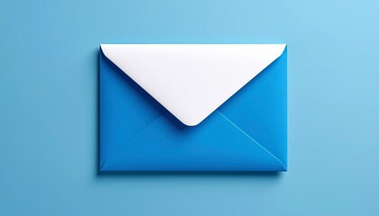 envelope on white background