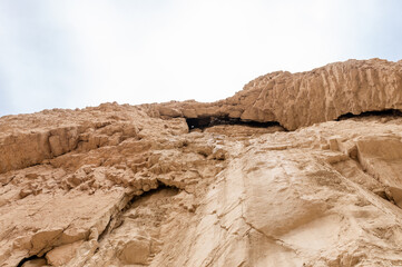 The extraordinary  splendor of nature in Arugot Stream Nature Reserve near the Dead Sea in southern Israel