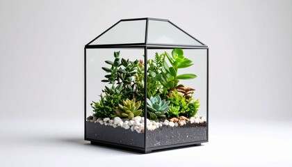 green plant in a box