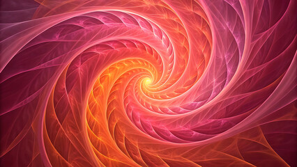 Naklejka premium Abstract fractal. Fractal art background for creative design. Decoration for wallpaper, desktop, poster, cover booklet. Print for clothes, t-shirt. Creative illustration for design