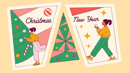 happy birthday card with a girl