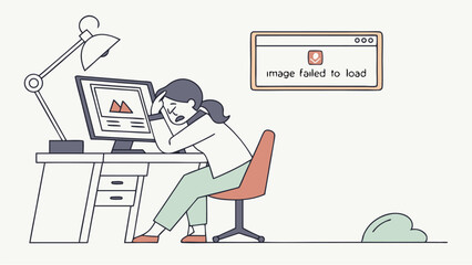 businessman working on computer