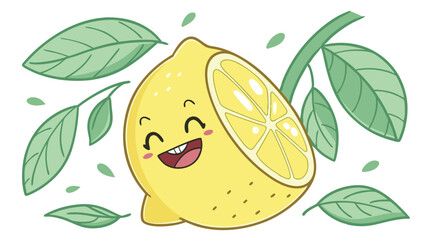 vector illustration of an orange fruit