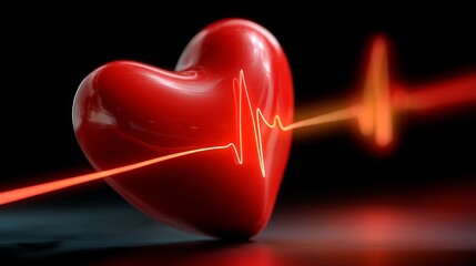 Child patient undergoing heart surgery in hospital with ekg wave monitored by doctor