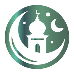 Majestic Islamic ornamental art transformed into stunning gold symmetry