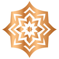 The divine glow of gold-infused sacred geometric compositions