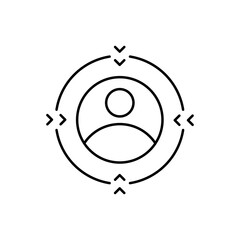 customer centric icon