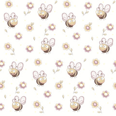 Obraz premium funny bees