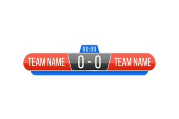 Png template football scoreboard player screen name design background vector button hd score element match creative team title goal banner league digital display field sport

