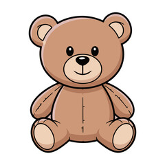 teddy bear vector illustration