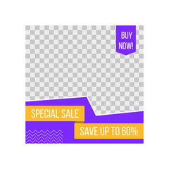 PNG story background with sale organic post media design photo minimalist fully banner style frame product memphis editable beauty booklet concept template eat marketing collection

