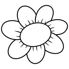 flower vector icon illustration