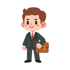 
illustration design of a manager